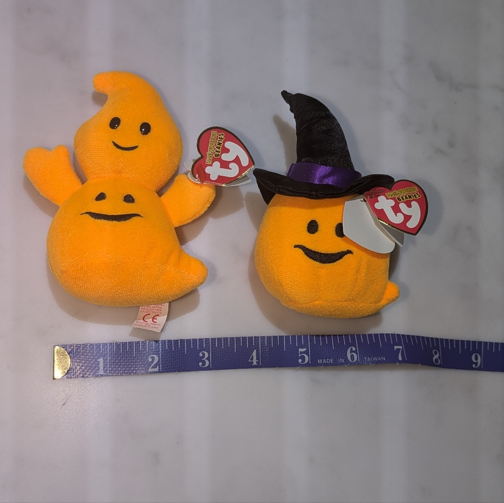 Beanie Baby Set / Halloween Beanies / Halloween Decor - Picture 5 of 11